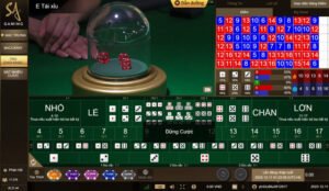 Dây 1-1 được sử dụng để chỉ kết quả của cả 3 quân xúc xắc đều có chung một giá trị