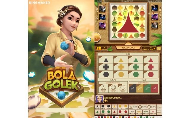 Vị trí của quả bóng khi dừng sẽ là kết quả chiến thắng của trò chơi này