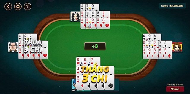 Game bài đổi thưởng Mậu Binh đòi hỏi khả năng xếp bài tốt ở người chơi