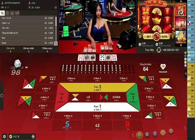 Giới thiệu các hình thức đặt cược trong game Fan Tan