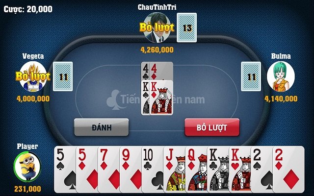 Cách chơi tiến lên miền Bắc luôn thắng