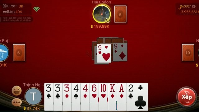 Cách chơi tiến lên miền Nam