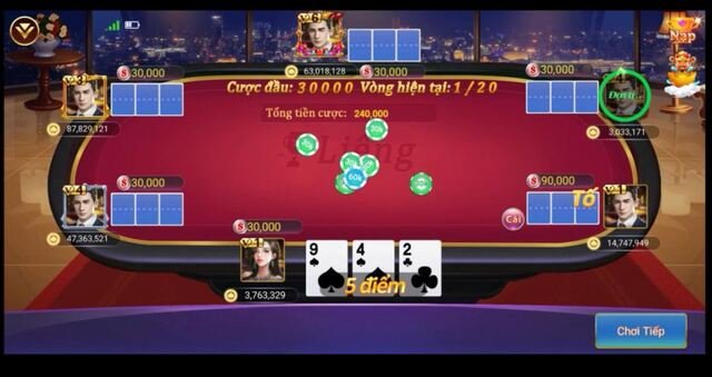 Game bài liêng online đang phổ biến trên các cổng game trực tuyến